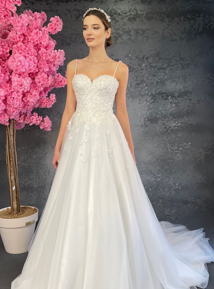 Askılı A Kesim Gelinlik