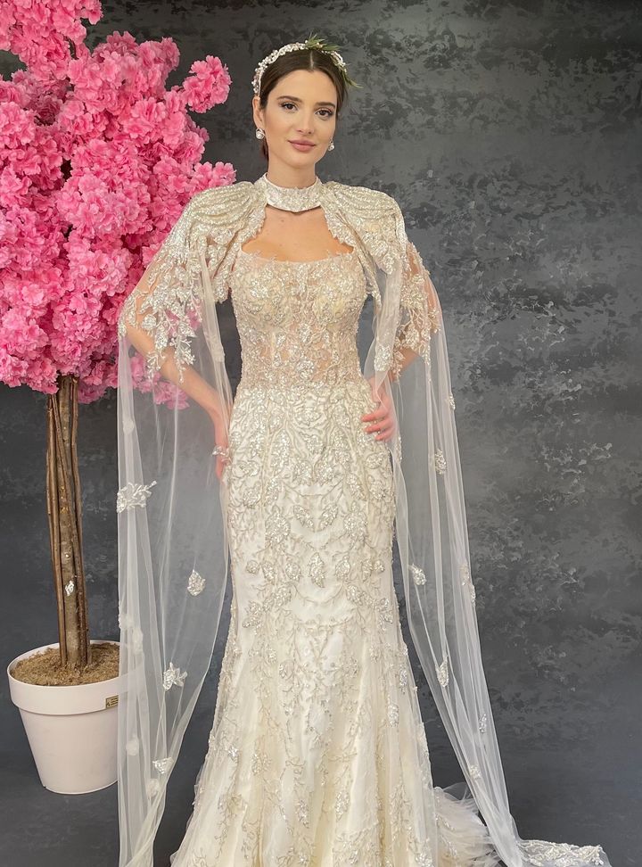 Askılı Balık Gelinlik