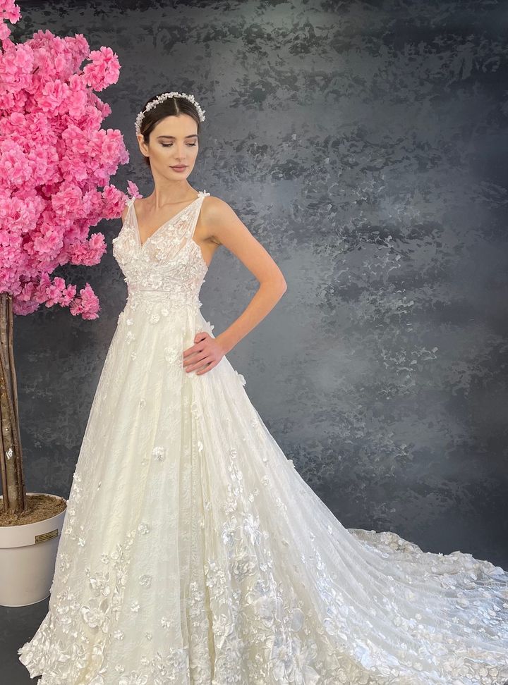 Askılı A Kesim Gelinlik