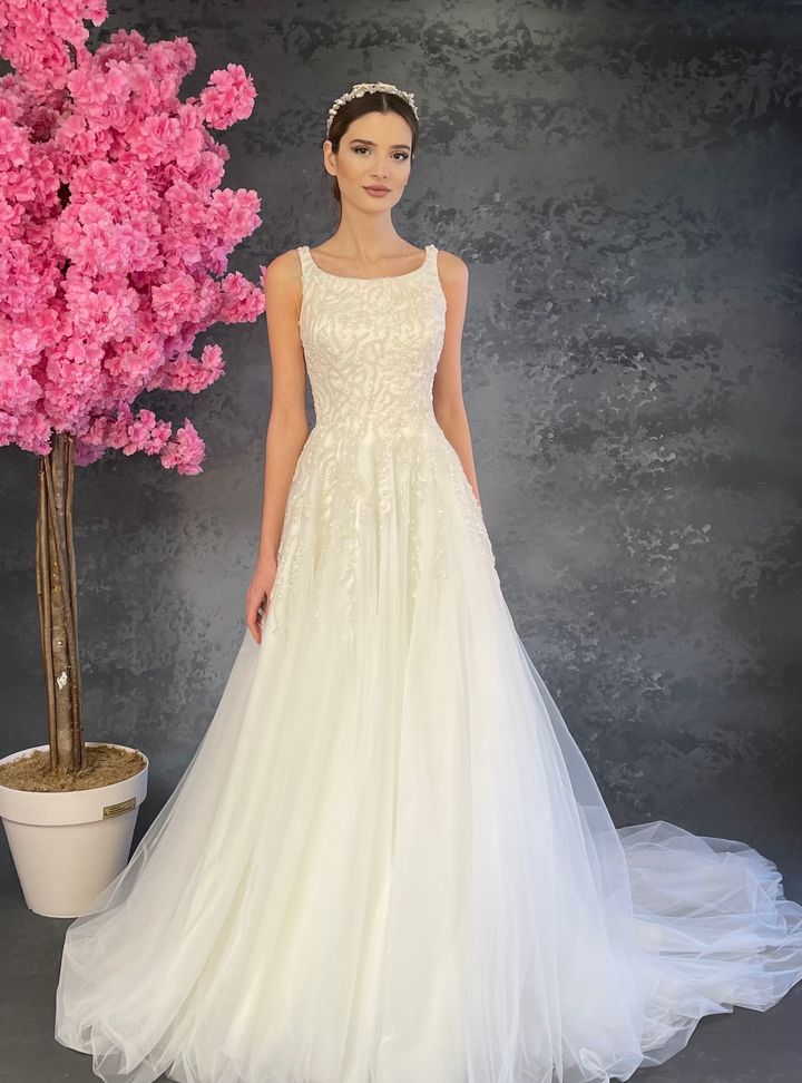 Askılı A Kesim Gelinlik