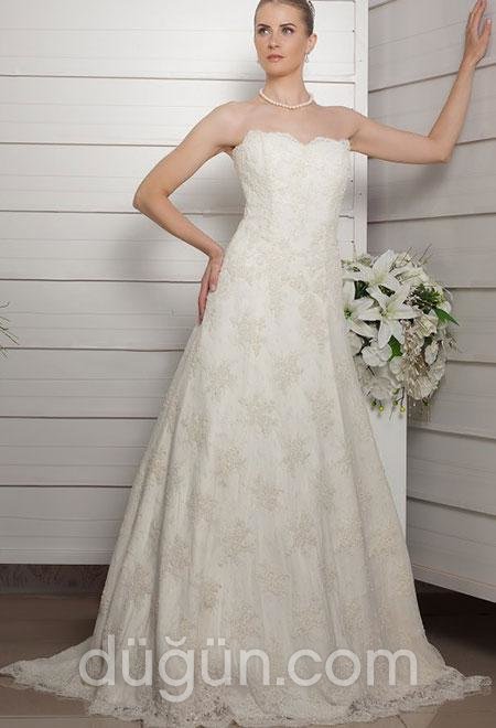 Dantel Gelinlik Modeli