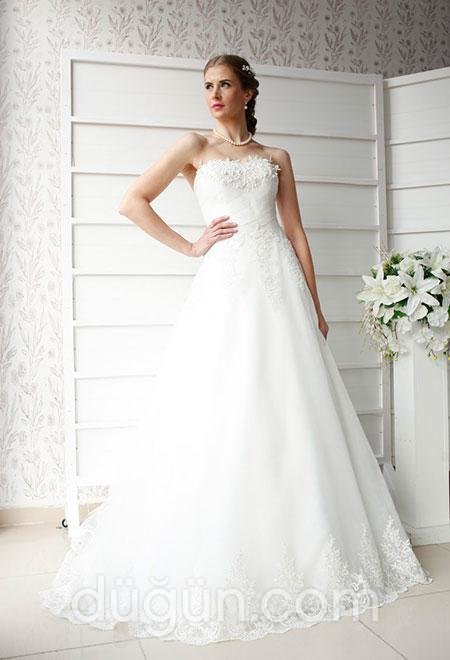 Dantel Gelinlik Modeli