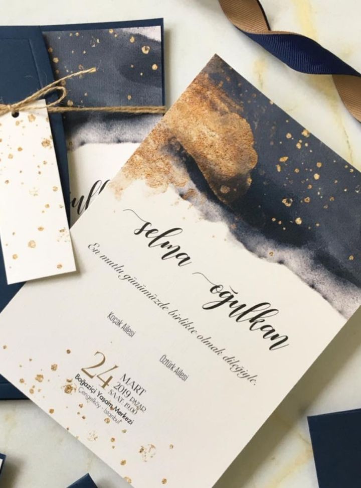 DKD-67-25 Düğün Çizim Davetiye