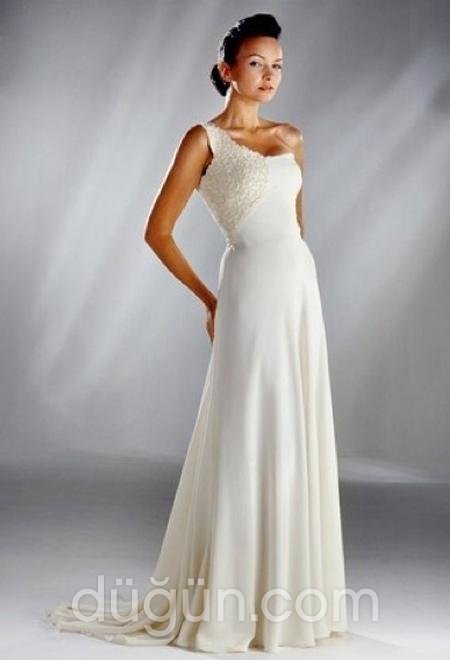 Tek Omuzlu Gelinlik