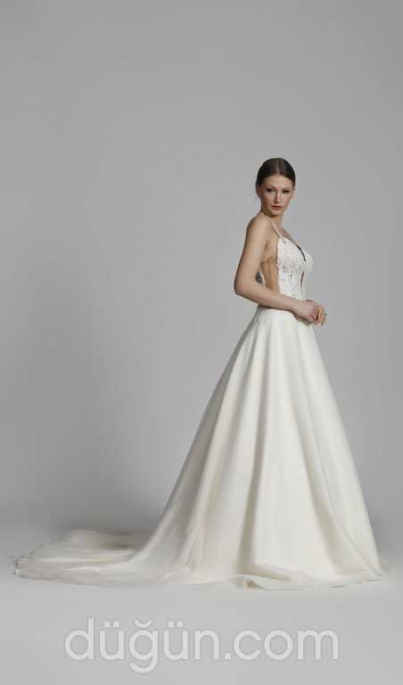 Glamour Bridal 17 A kesim Straplez Romantik gelinlik - 1