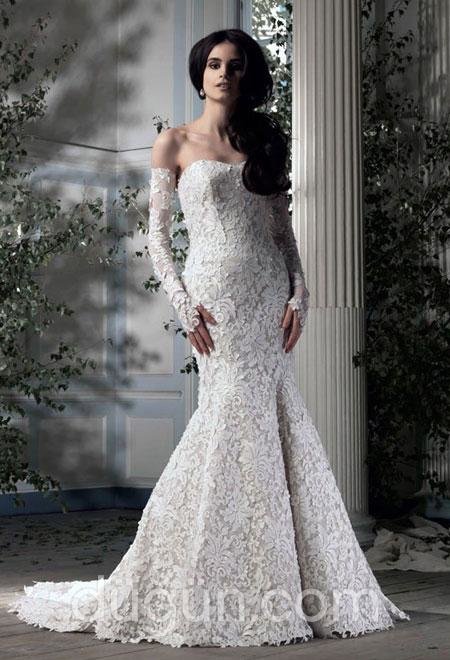 Balık Kesim Gelinlik