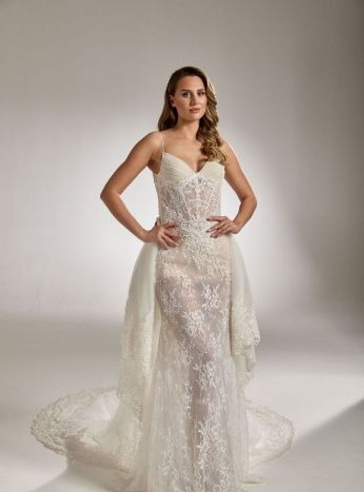 RB-90 Balık Kesim Straplez Tarlatansız Gelinlik