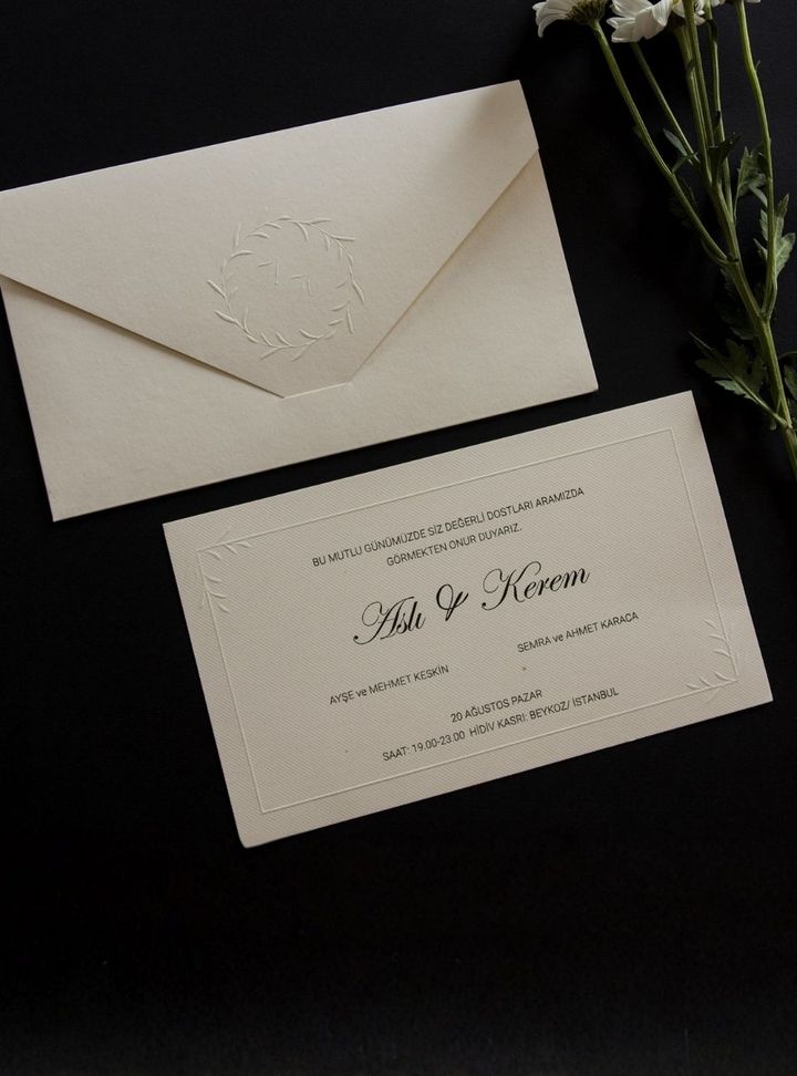 NV-14-25 Düğün Kına Nikah Davetiye