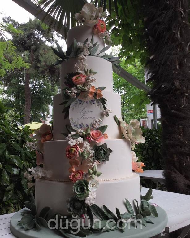 Bohem Düğün Pastası