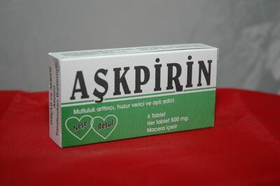 Aşkpirin Davetiye Nikah Şekeri