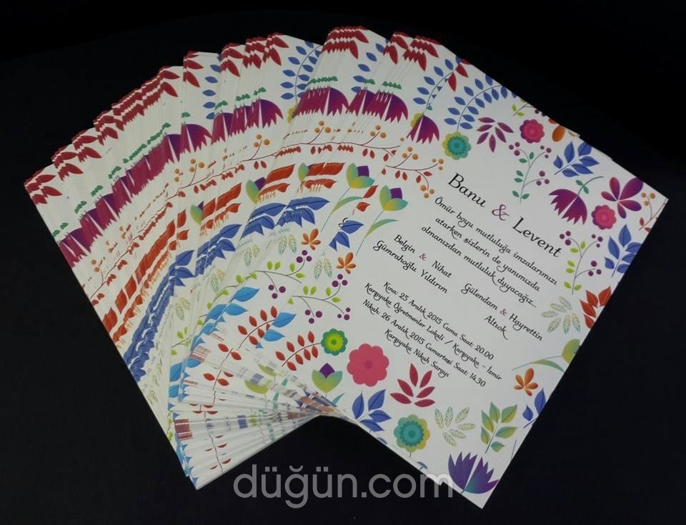 Tuğra Nikah Şekeri & Davetiye