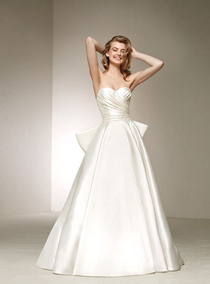 Straplez A Kesim A Kesim Straplez Modern Gelinlik