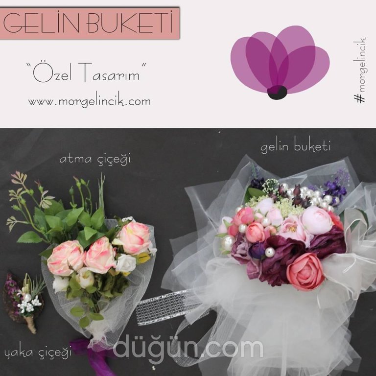 Mor Gelincik Buketleri