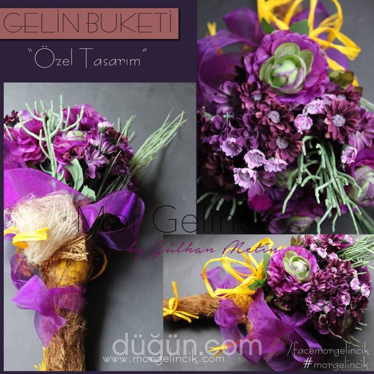 Mor Gelincik Buketleri