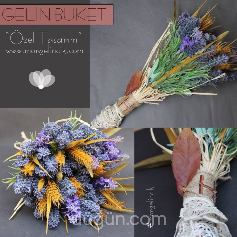 Mor Gelincik Buketleri