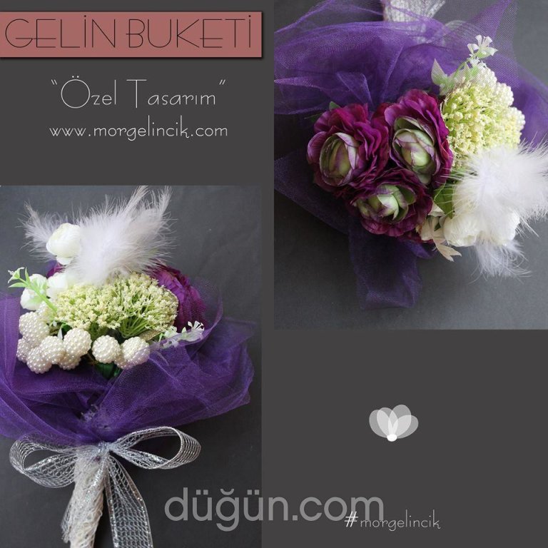 Mor Gelincik Buketleri