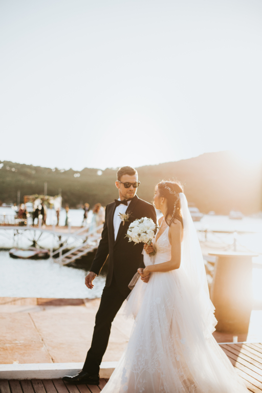 Ada Beach Wedding