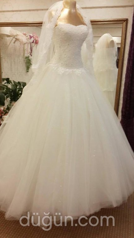 Beyaz İnci Gelinlik