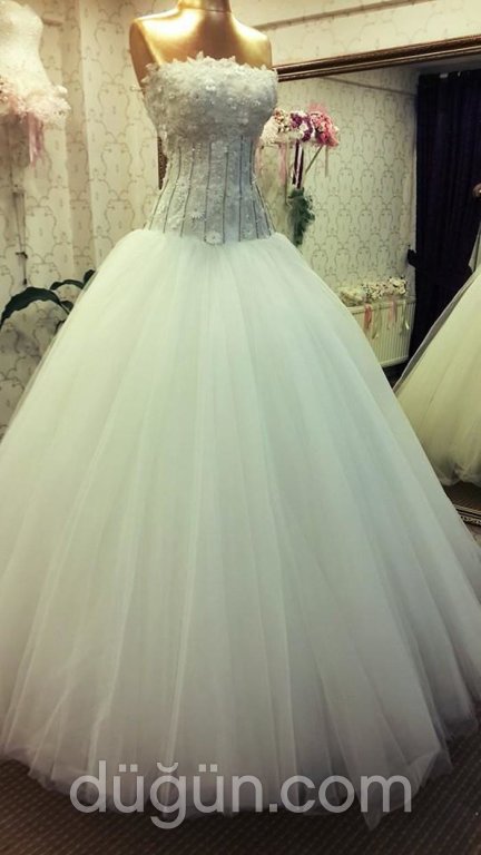 Beyaz İnci Gelinlik