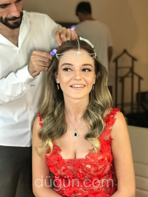 Aksesuarlı Nişan Saçı