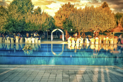 Gold Garden Pool & Wedding