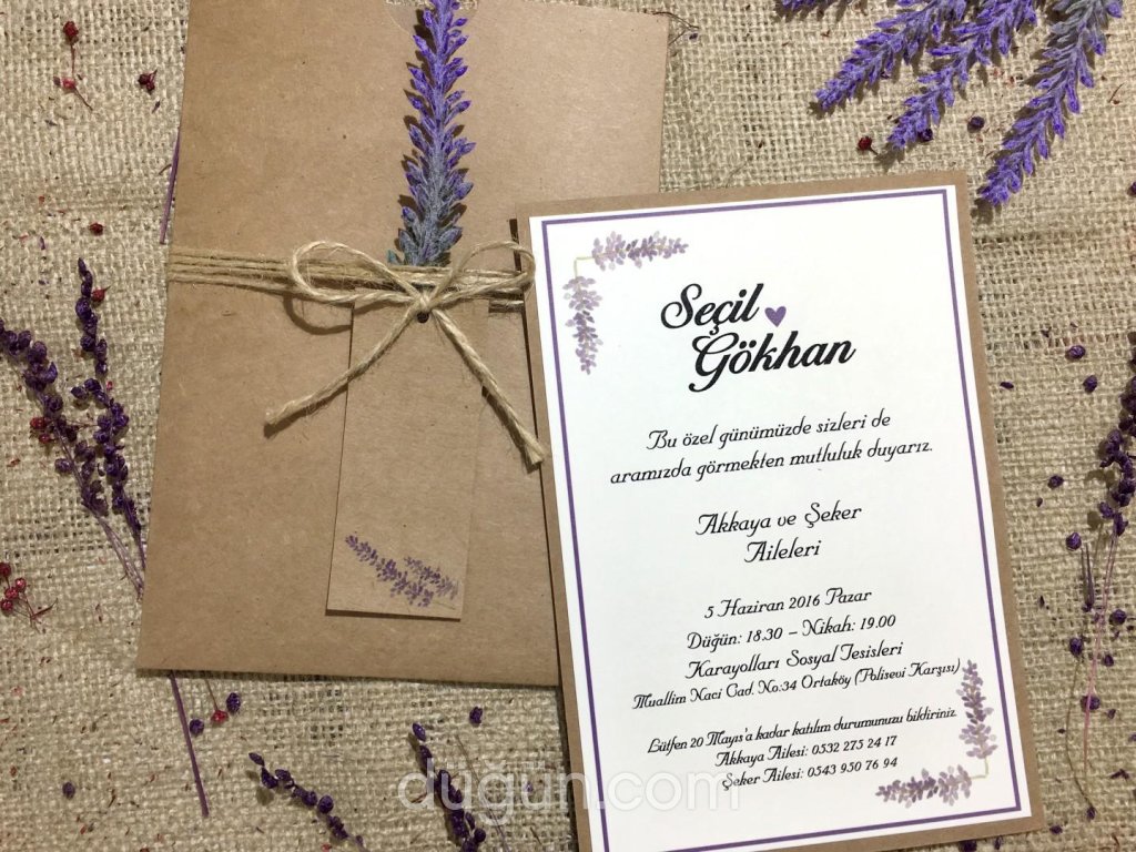 Rose Bonbon & Davetiye