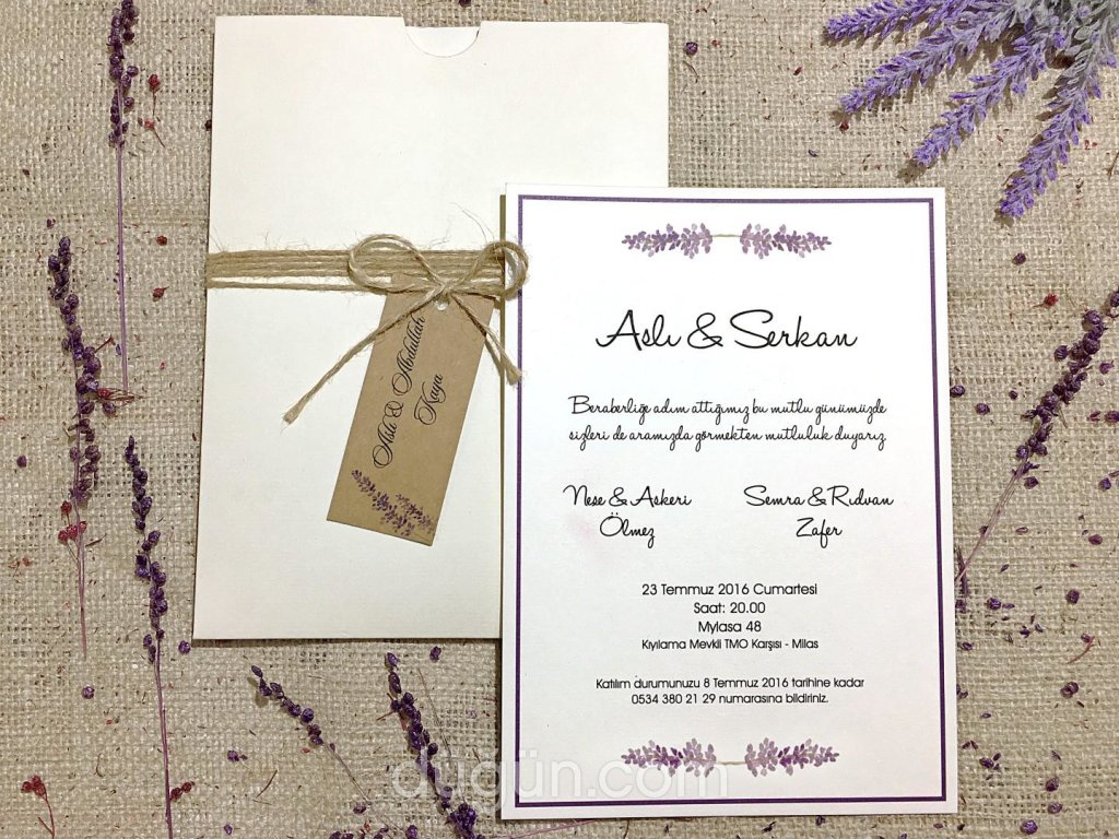 Rose Bonbon & Davetiye