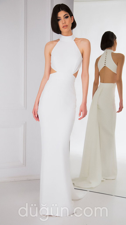Halter Yaka Gelinlikler