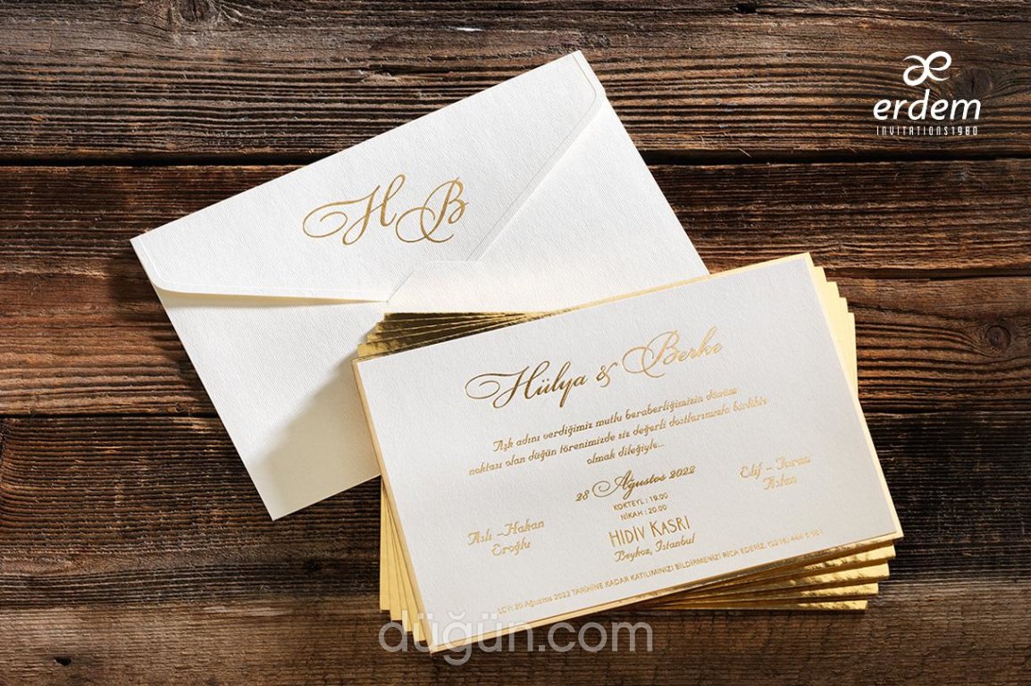 Burcu Nikah Şekerleri Ve Davetiye