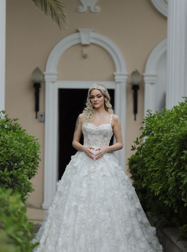 Askılı A Kesim Gelinlik