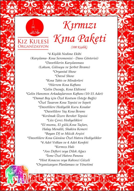 Kız Kulesi Kına Organizasyon