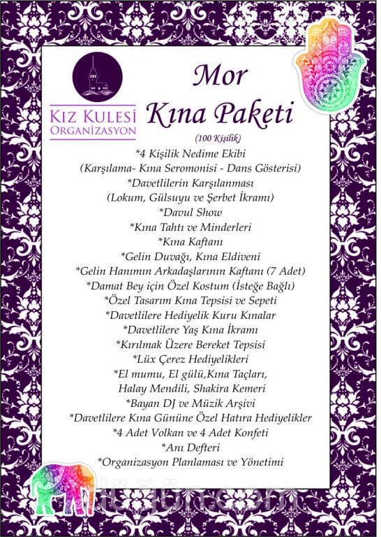 Kız Kulesi Kına Organizasyon