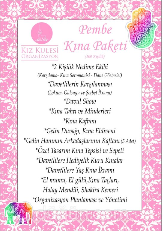 Kız Kulesi Kına Organizasyon