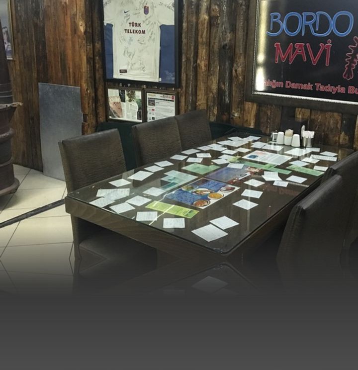 Bordo Mavi Balık