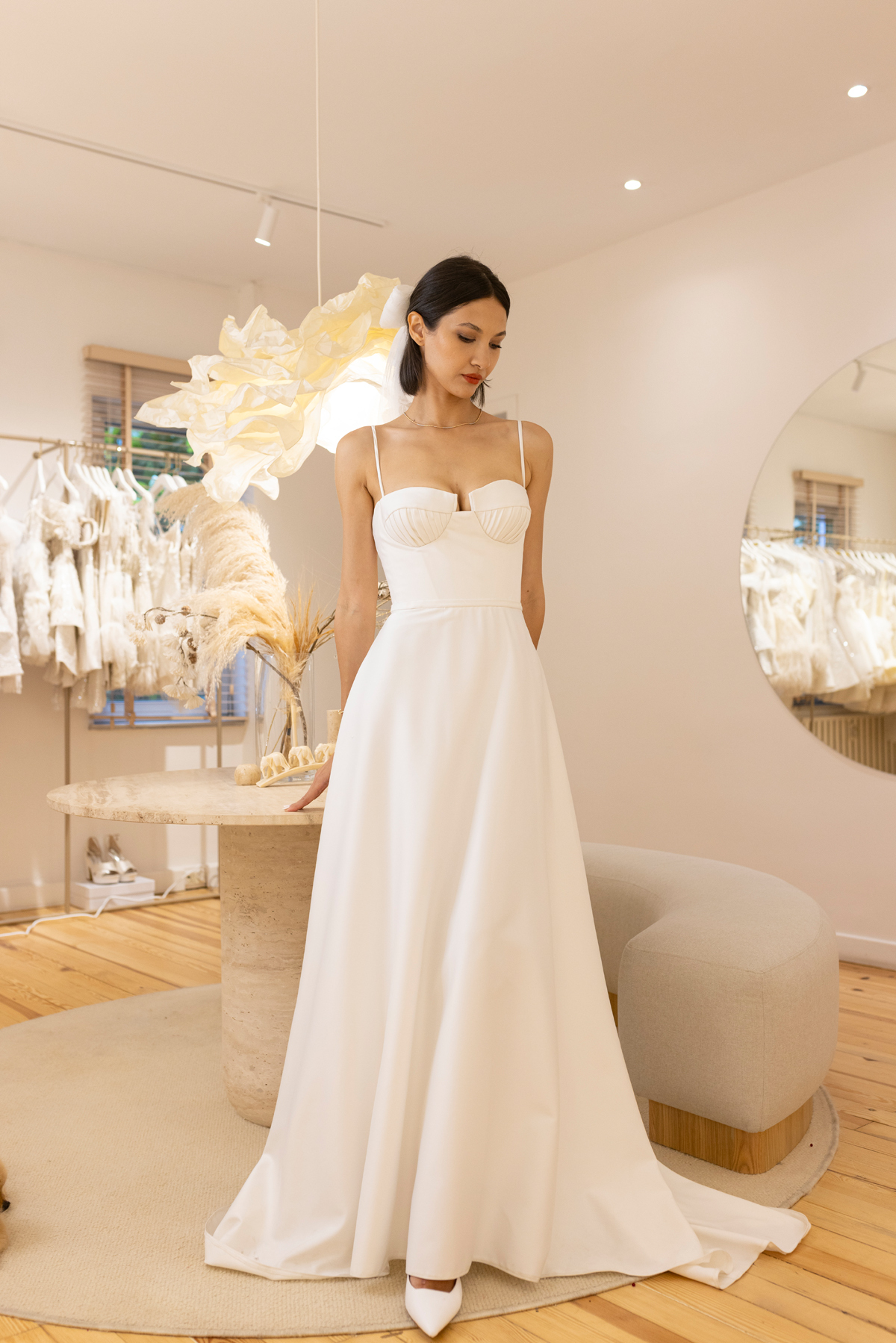 Pearl – Saten Sade Gelinlik