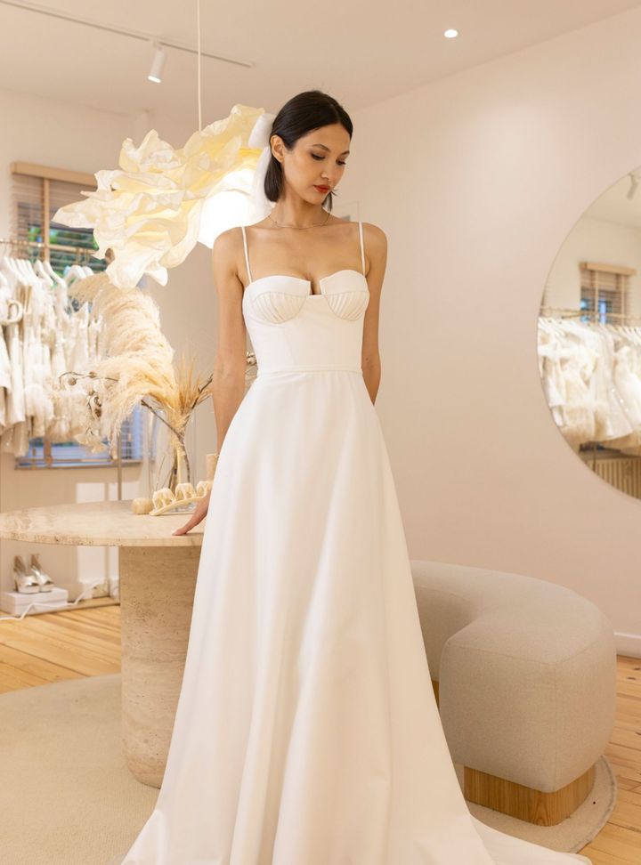 Pearl – Saten Sade Gelinlik