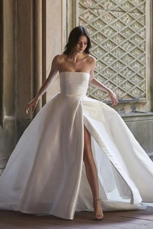 Vakko - Yırtmaçlı Sade - 1