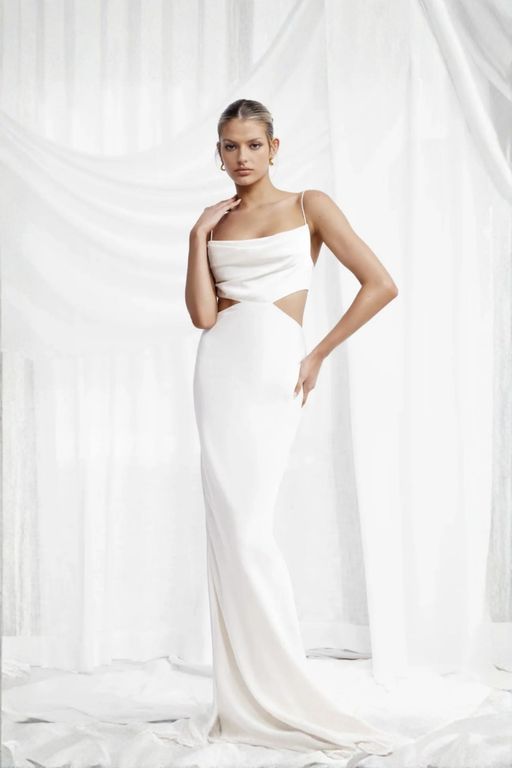 Lexi – Celia dekolteli elbise - 1