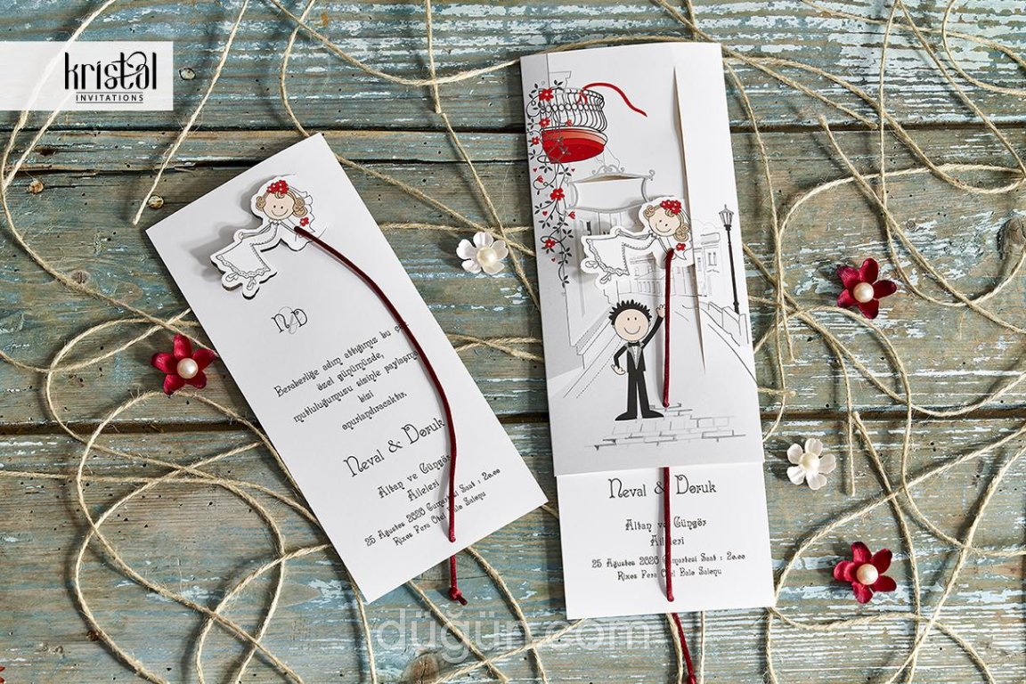 BRC Matbaa - Düğün Davetiyesi