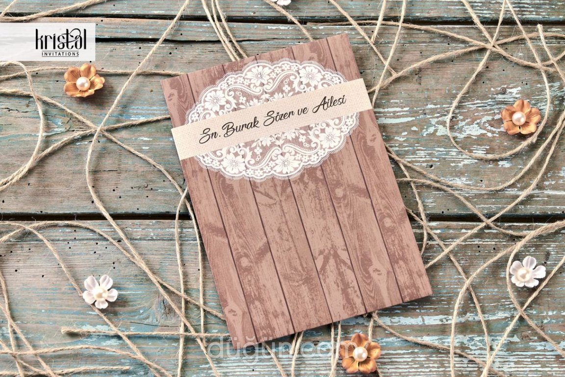 BRC Matbaa - Düğün Davetiyesi