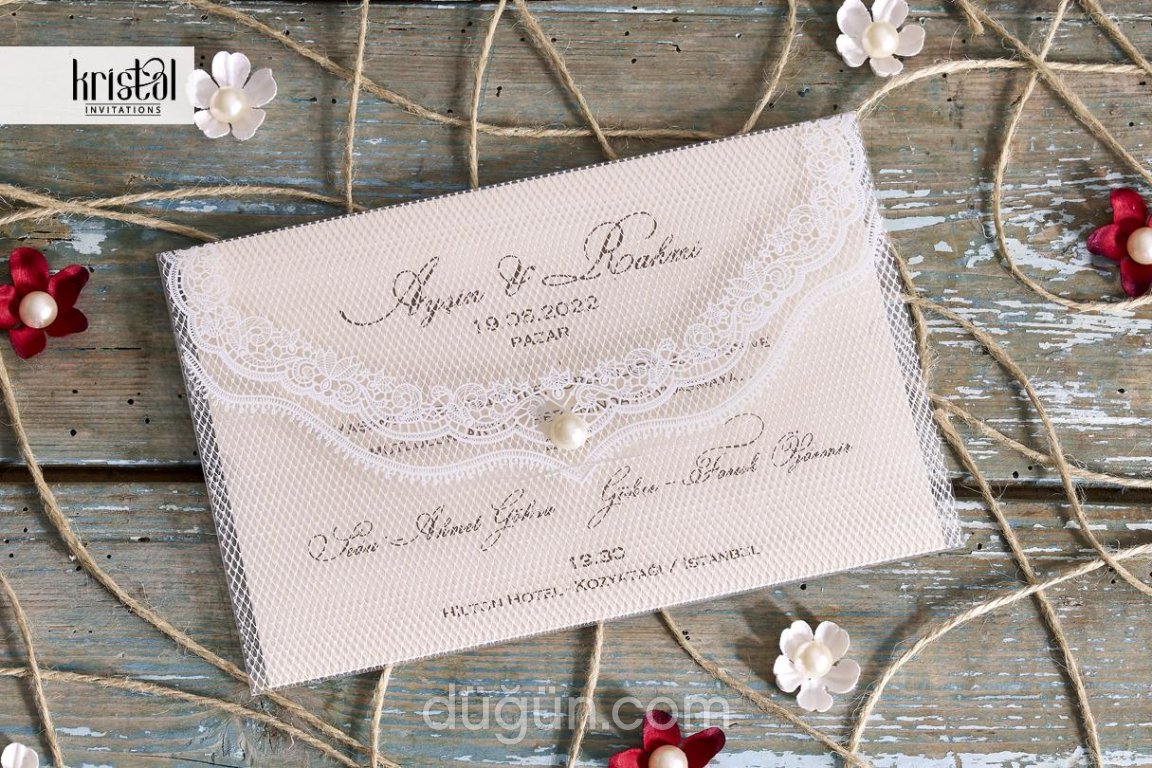BRC Matbaa - Düğün Davetiyesi