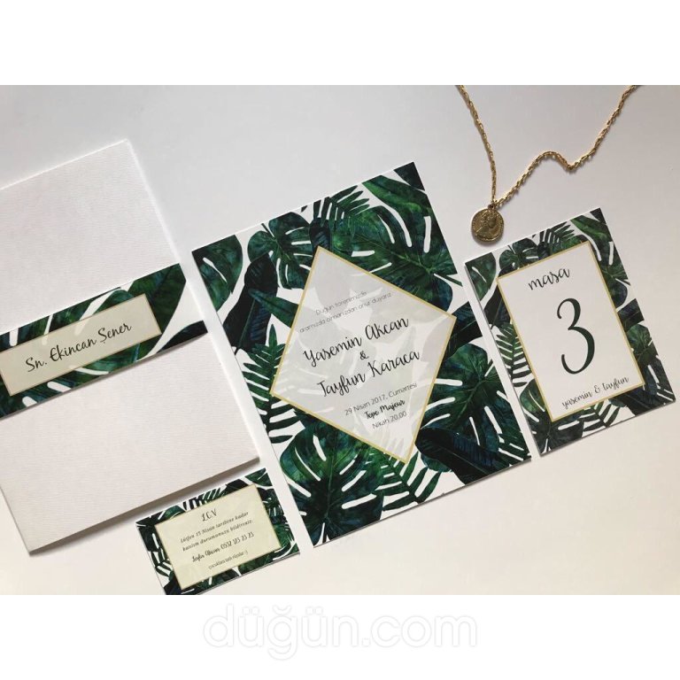 Paprika Design Düğün Davetiyesi İstanbul