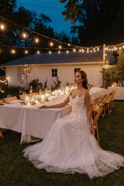 ÇŞSYC-6-25 A Kesim Straplez Göğüs Dekolteli Gelinlik 3