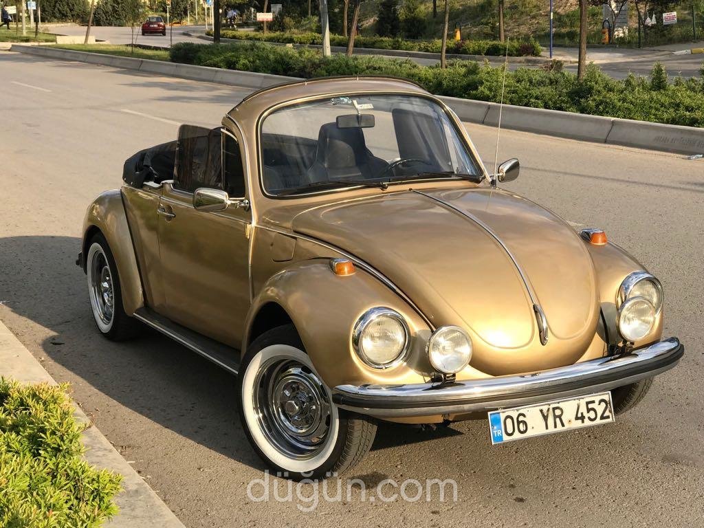 Gold Üstü Açık Gelin Arabası