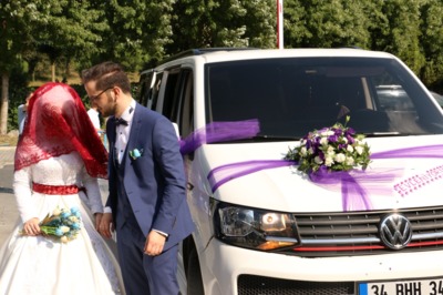 Beyaz İnci Gelin Arabası