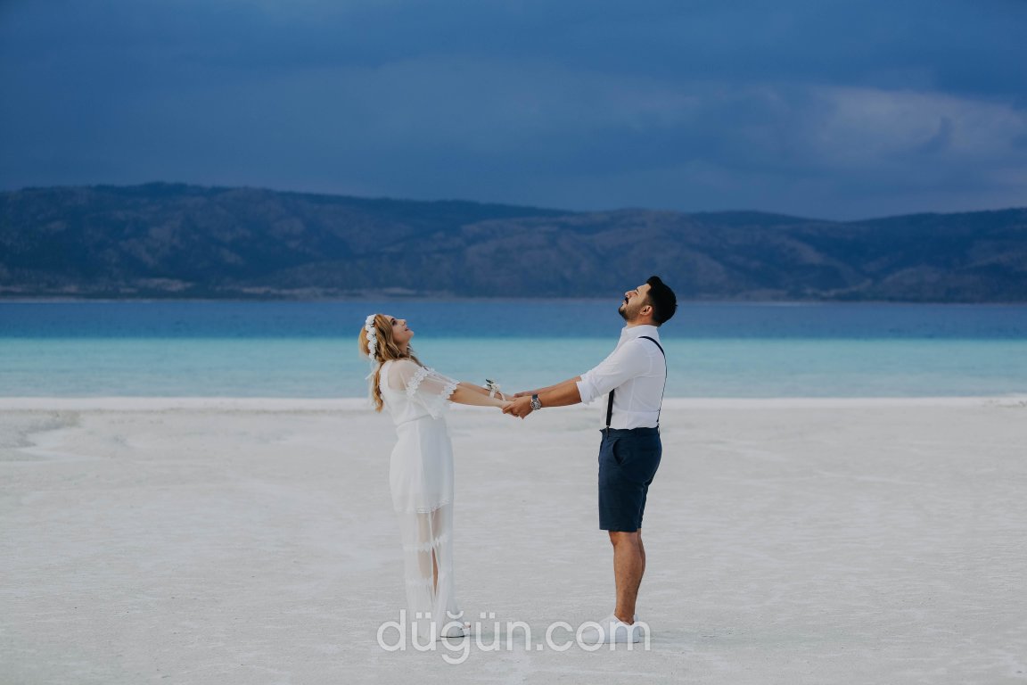 Salda'da Gelin Damat Fotoğrafı