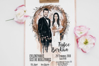 Çizen Kız Davetiye