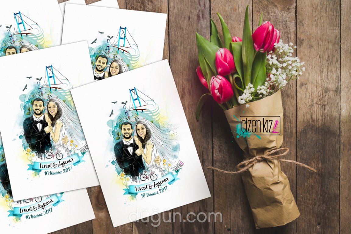 Çizen Kız Davetiye