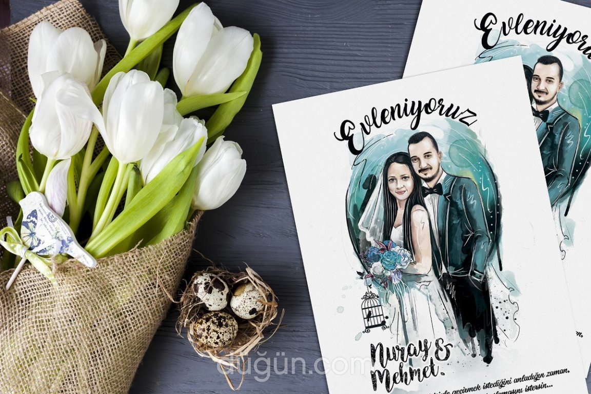 Çizen Kız Davetiye