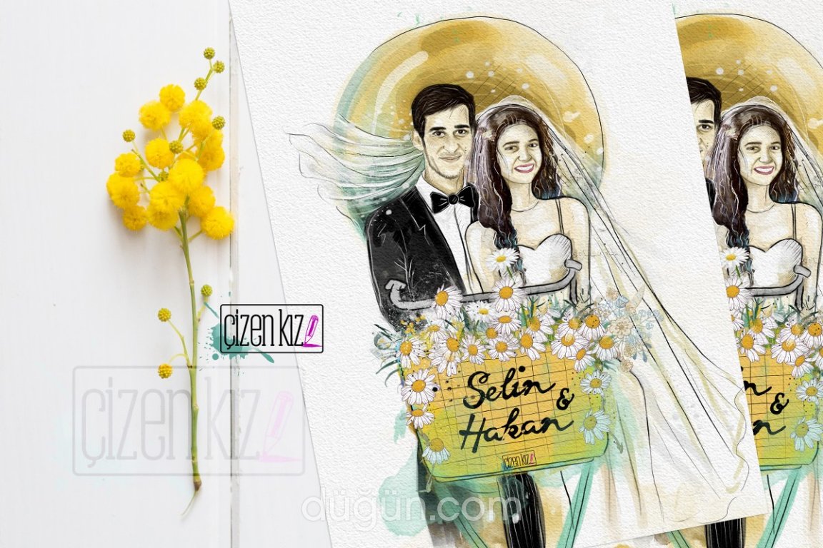 Çizen Kız Davetiye